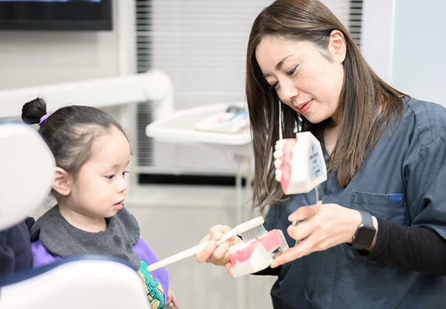 お子さまの予防歯科